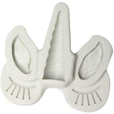 A152 Unicorn Horn Chocolate Candy Soap Mold with Instructions